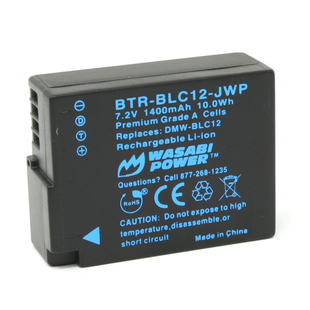 Leica BP-DC12 Rechargeable Battery by Wasabi Power – Replacement Camera Battery