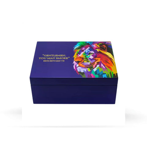 Lubinski Lionheart Cigar Box