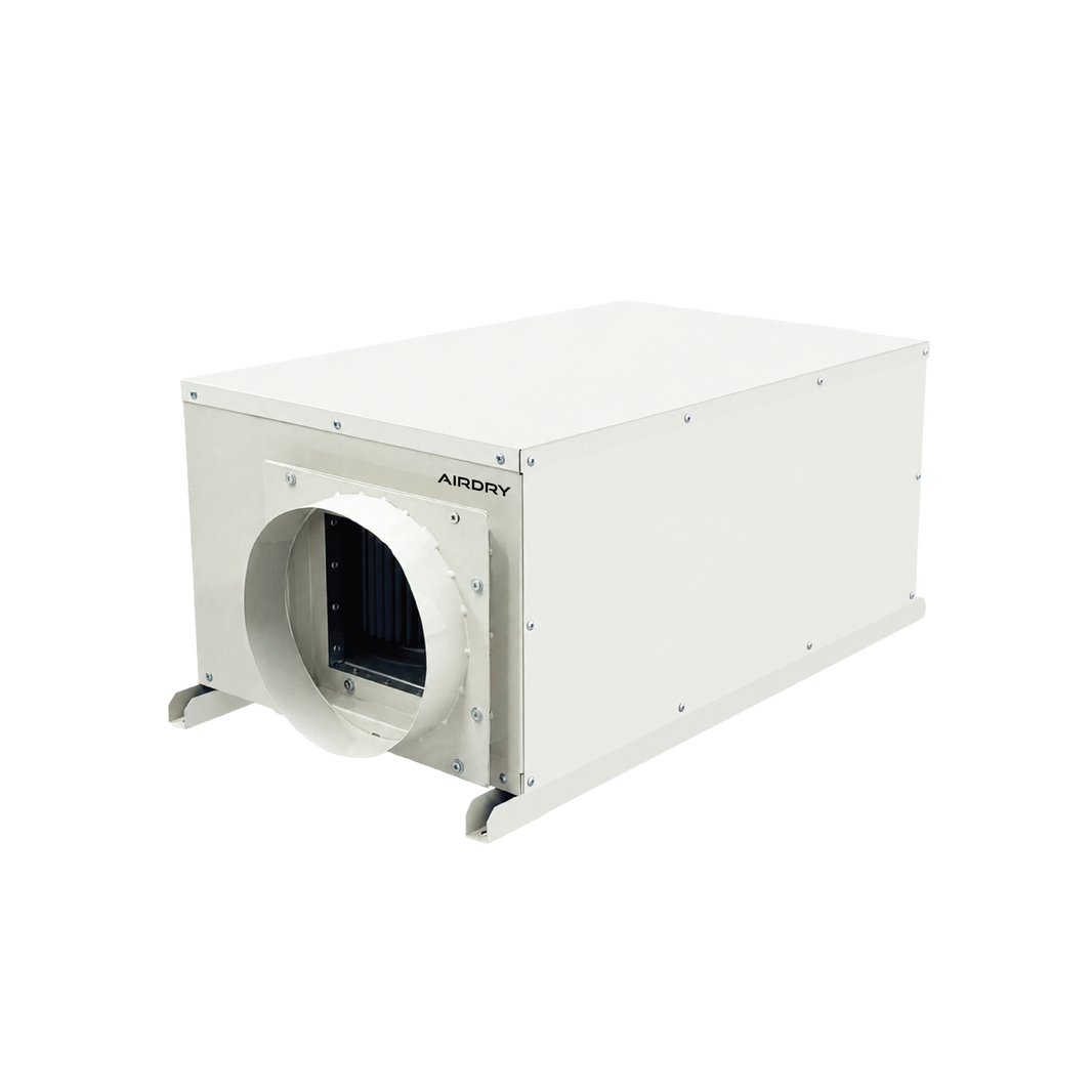 AIRDRY 20L Ceiling Commercial Dehumidifier – 20–35m² | 350W | 250m³/h Airflow | Digital Control Panel