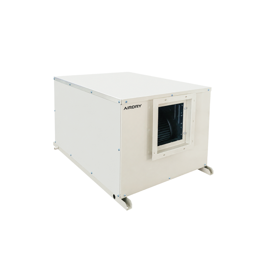 AIRDRY 60L Ceiling Commercial Dehumidifier – 50–80m² | 850W | 600m³/h Airflow | Digital Control Panel