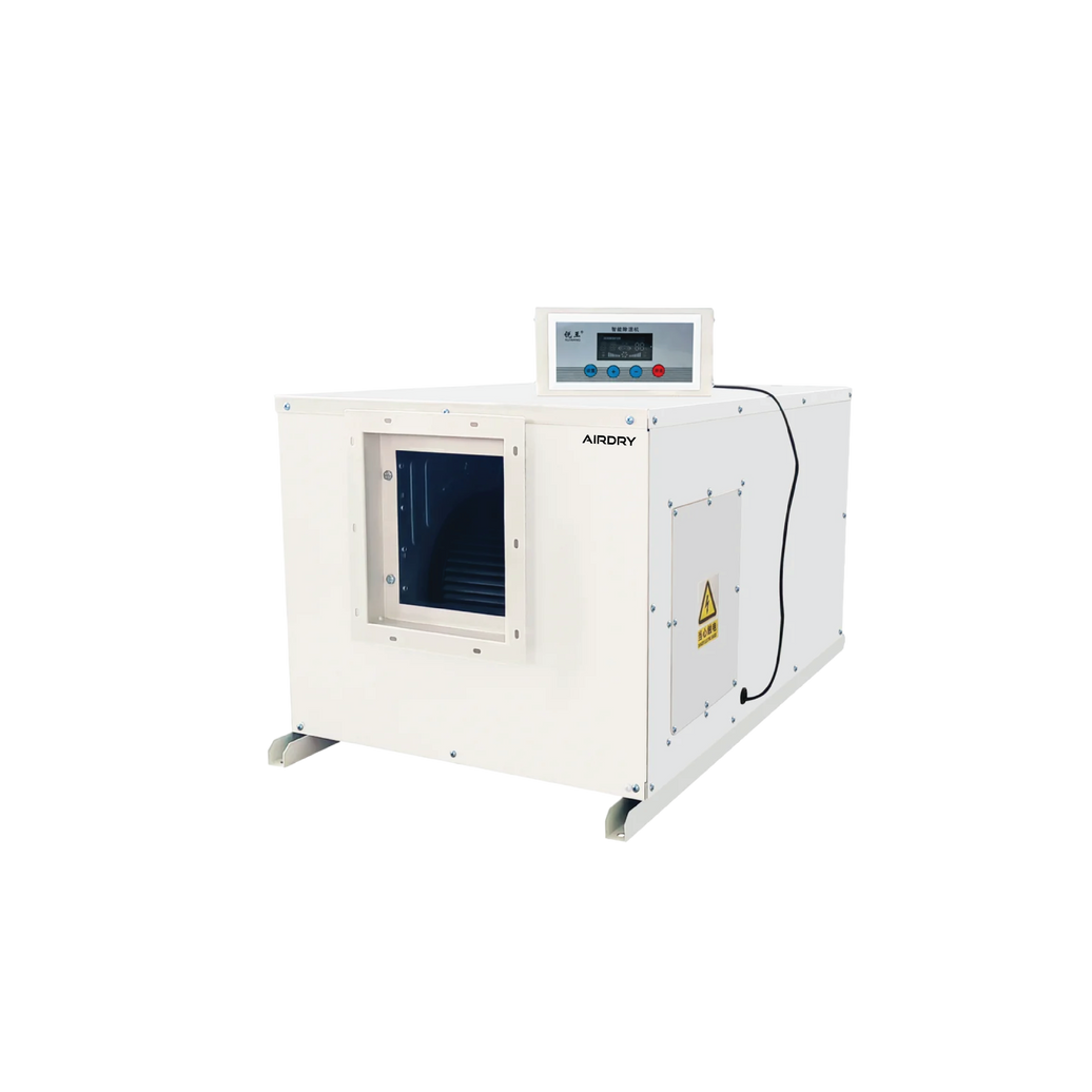 AIRDRY 60L Ceiling Commercial Dehumidifier – 50–80m² | 850W | 600m³/h Airflow | Digital Control Panel