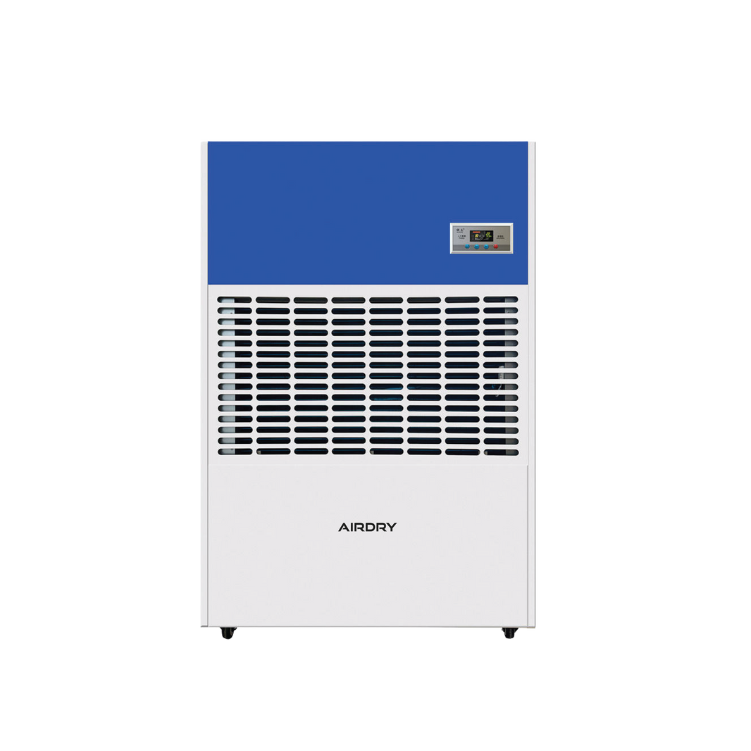 AIRDRY 600L Floor Standing Industrial Dehumidifier – 1,000–1,200m² | 10kW | 6,000m³/h Airflow | Industrial Humidity Control