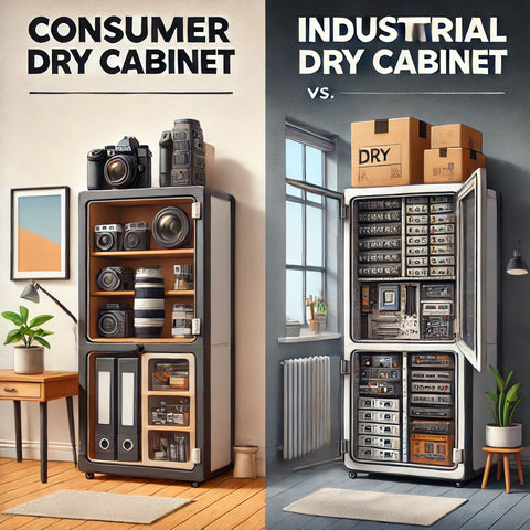 How to Choose the Right Dry Cabinet: Consumer vs. Industrial Models Explained