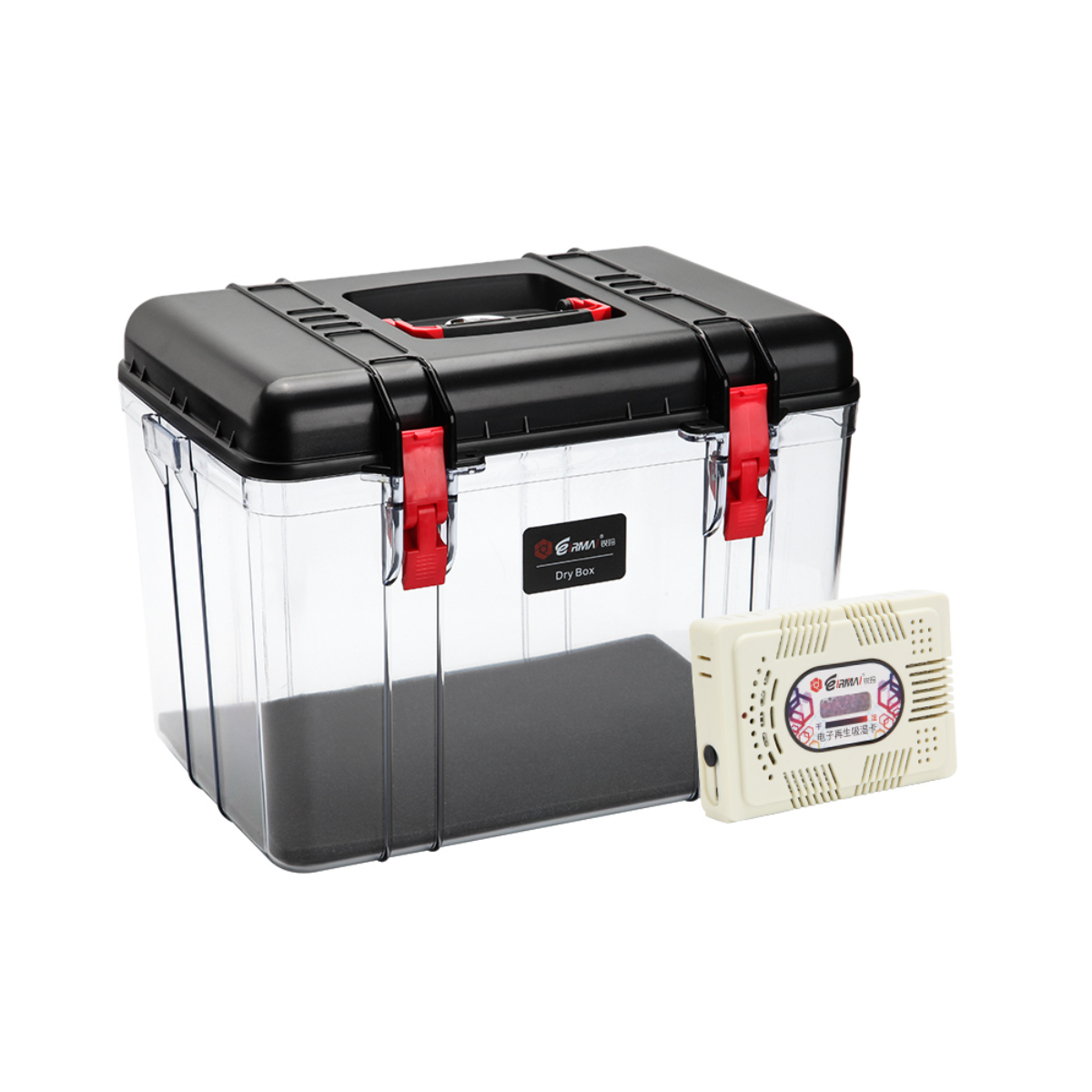 25L Portable Dry Box with Moisture Card
