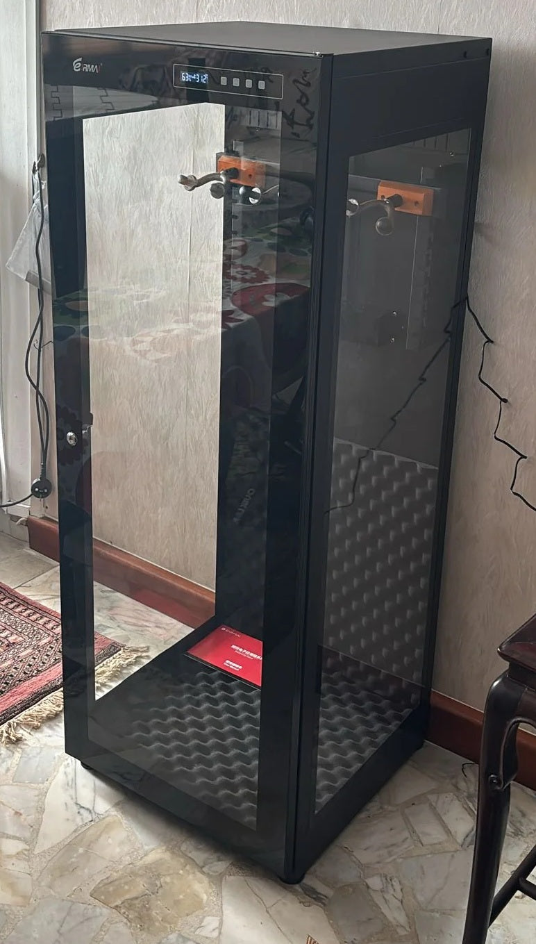 310L Three-sided Glass Dry Cabinet Box (Guitars)