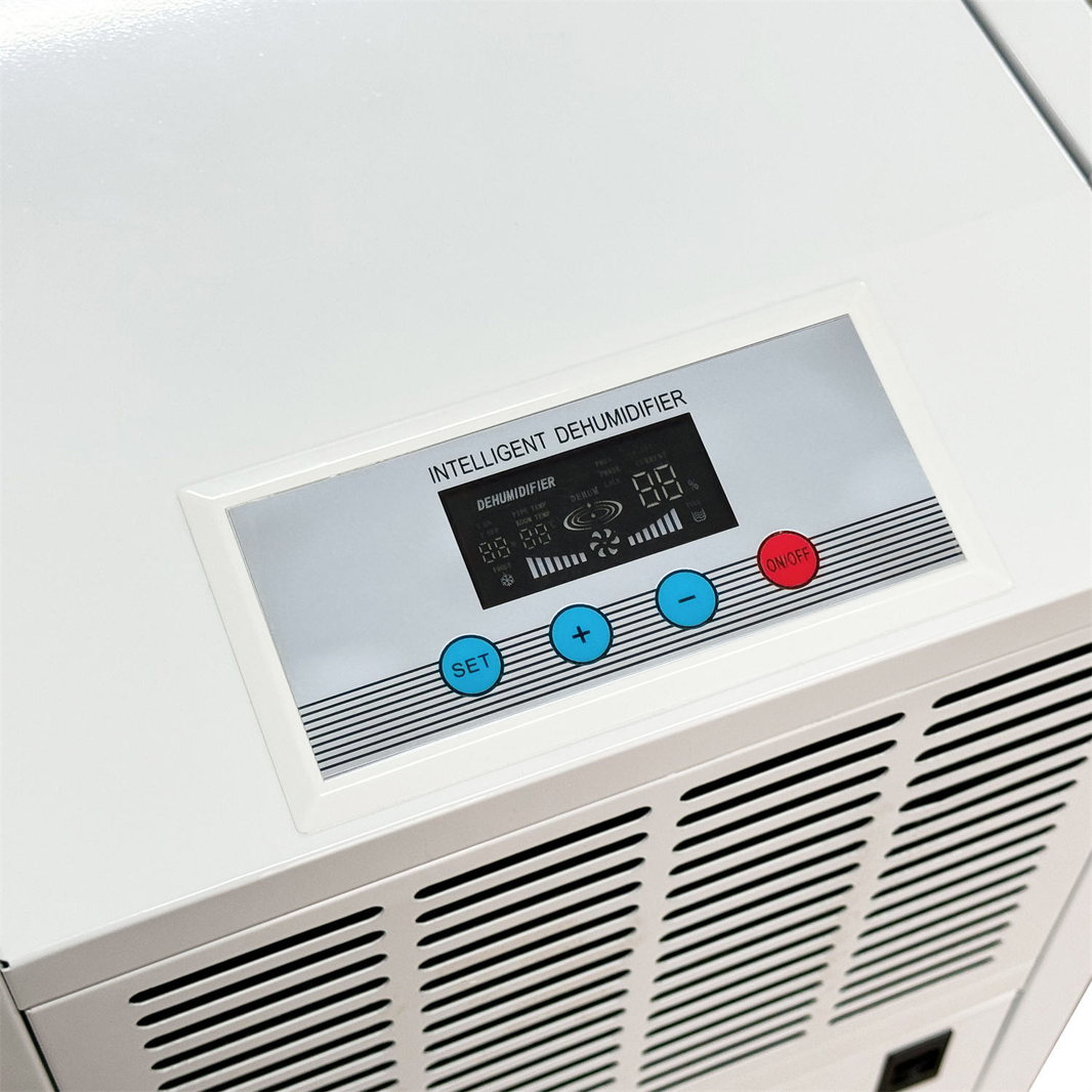 AirDry 60L Portable Commercial Dehumidifier – 60–120m² | 850W | 850m³/h Airflow | Heavy-Duty Caster Wheels