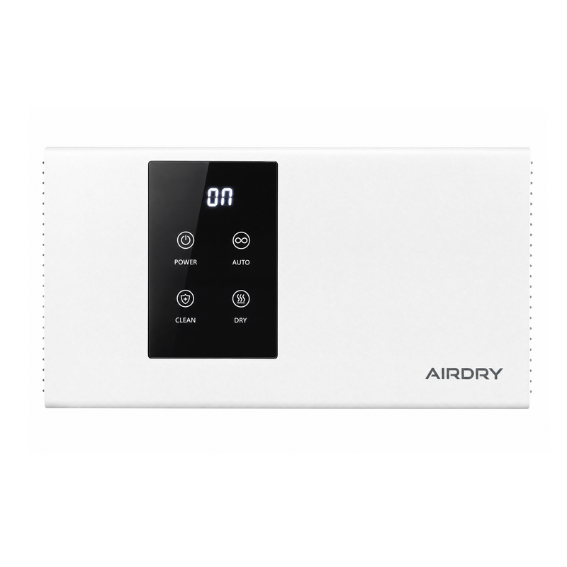 AIRDRY HygroGuard Closet Dehumidifier – Drying, Sterilization & Deodorization | Black or White | Up to 10m³