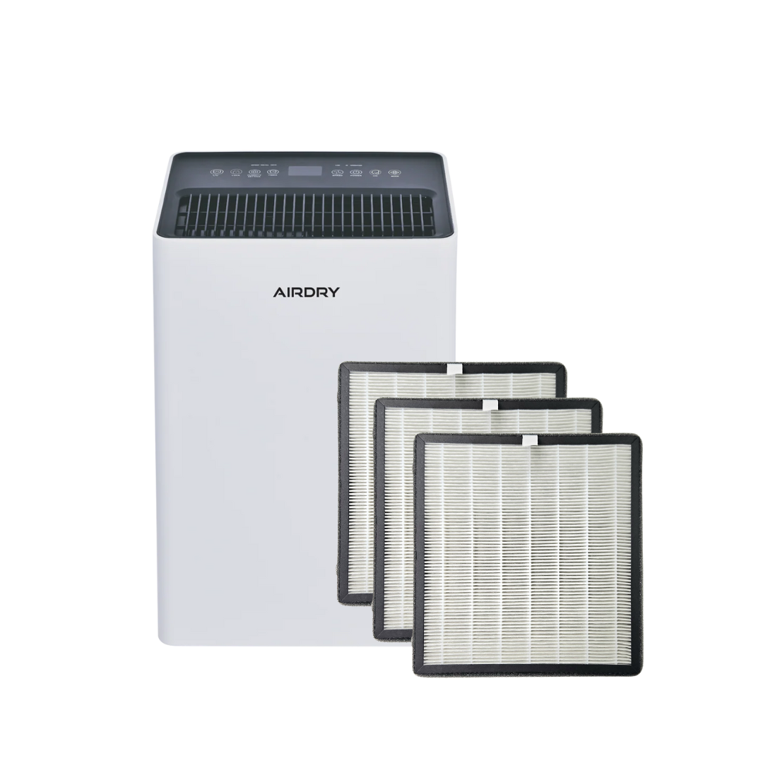 AIRDRY Smart Pro 25L 4-in-1 Dehumidifier + Air Purifier