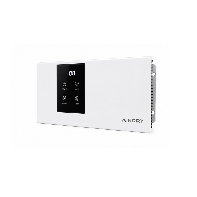 AIRDRY HygroGuard Closet Dehumidifier – Drying, Sterilization & Deodorization | Black or White | Up to 10m³