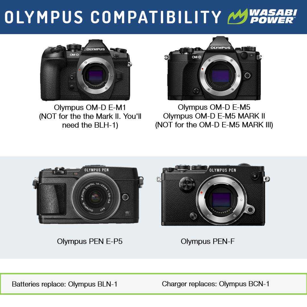 Olympus BLN-1 Single Battery