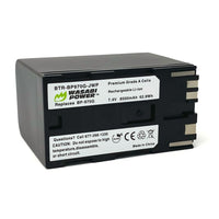 Canon BP-970G, BP-975 and RED Komodo 6K Battery by Wasabi Power