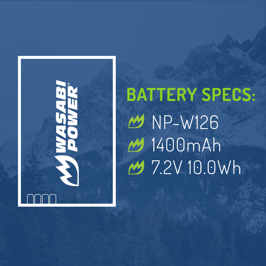 Fujifilm NP-W126 Single Battery