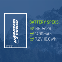 Fujifilm NP-W126 Single Battery