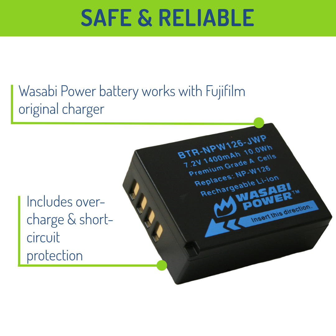Fujifilm NP-W126 Single Battery