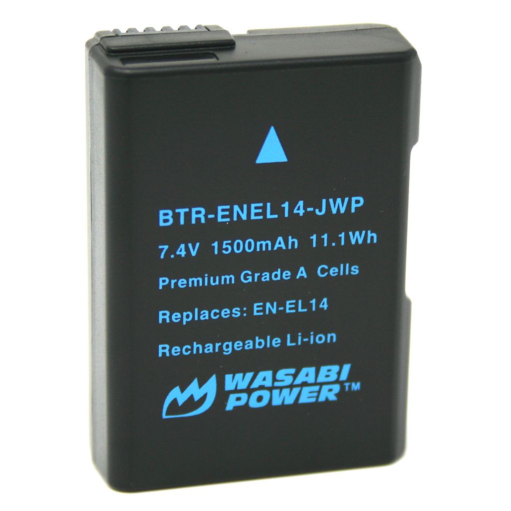 Nikon EN-EL14, EN-EL14a Battery by Wasabi Power