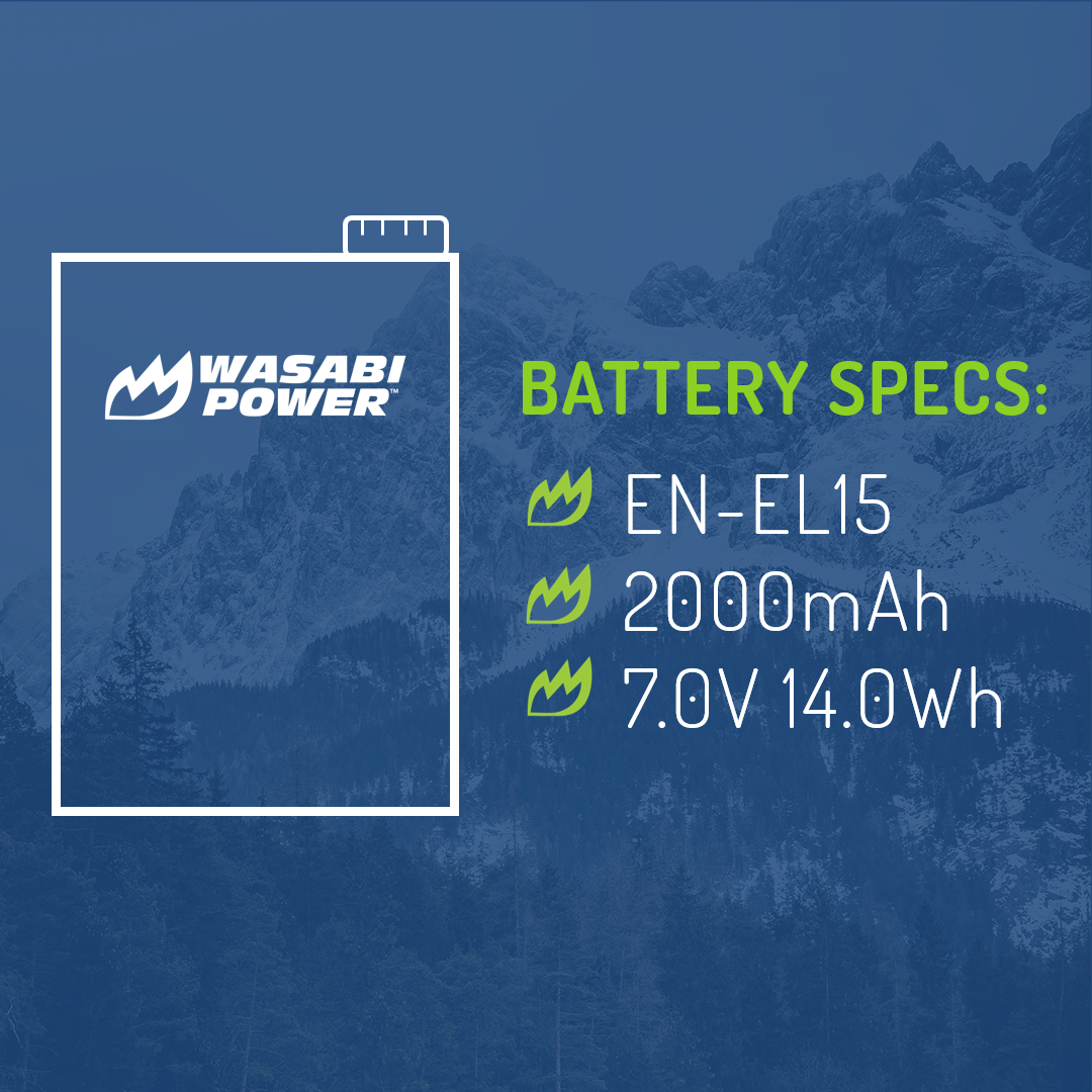 Nikon EN-EL15 Single Battery