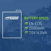 Nikon EN-EL15 Single Battery