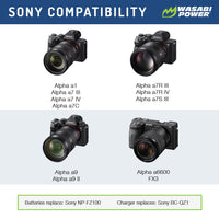 Sony NP-FZ100 Battery by Wasabi Power