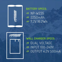 Fujifilm NP-W235 Battery by Wasabi Power