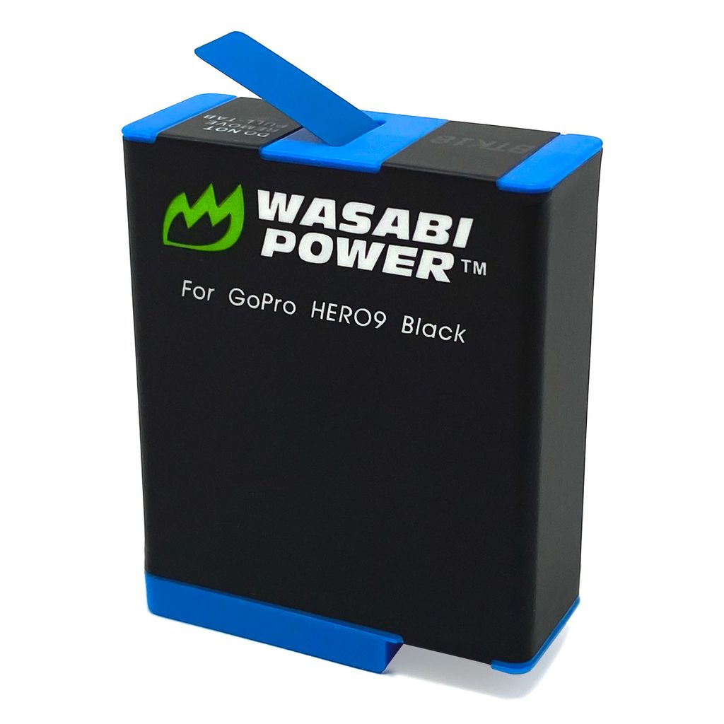 GoPro HERO12 Black, HERO11 Black, HERO10 Black, HERO9 Black Battery by Wasabi Power