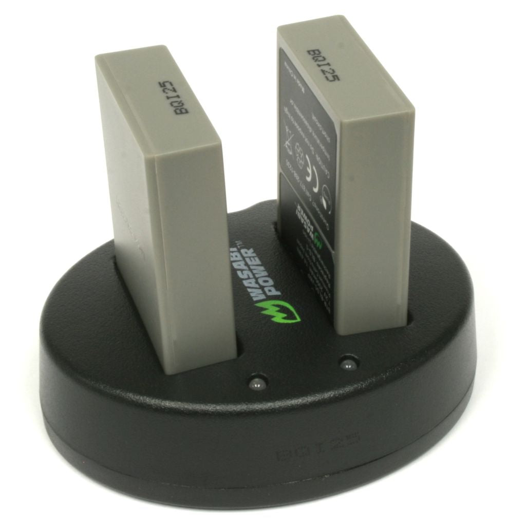 Olympus BLS-5, BLS-50, BLS-1 2 Batteries + Dual USB Charger
