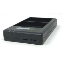 Olympus BLX-1 2 Batteries + Dual USB Charger
