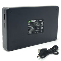 Olympus BLX-1 2 Batteries + Dual USB Charger