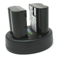 Nikon EN-EL15 2 Batteries + Dual USB Charger