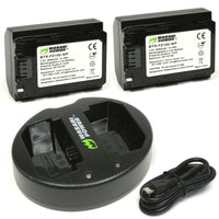 Sony NP-FZ100 2 Batteries + Dual USB Charger