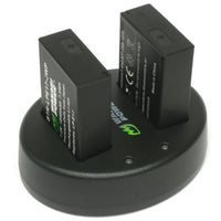 Canon LP-E17 2 Batteries + Dual USB Charge