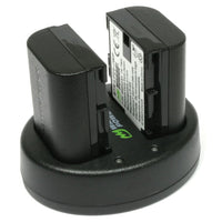 Canon LP-E6 2 Batteries + Dual USB Charger