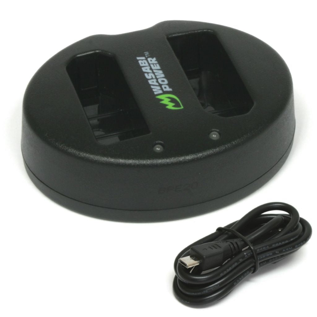 Nikon EN-EL14, EN-EL14a, MH-24 Dual Charger by Wasabi Power