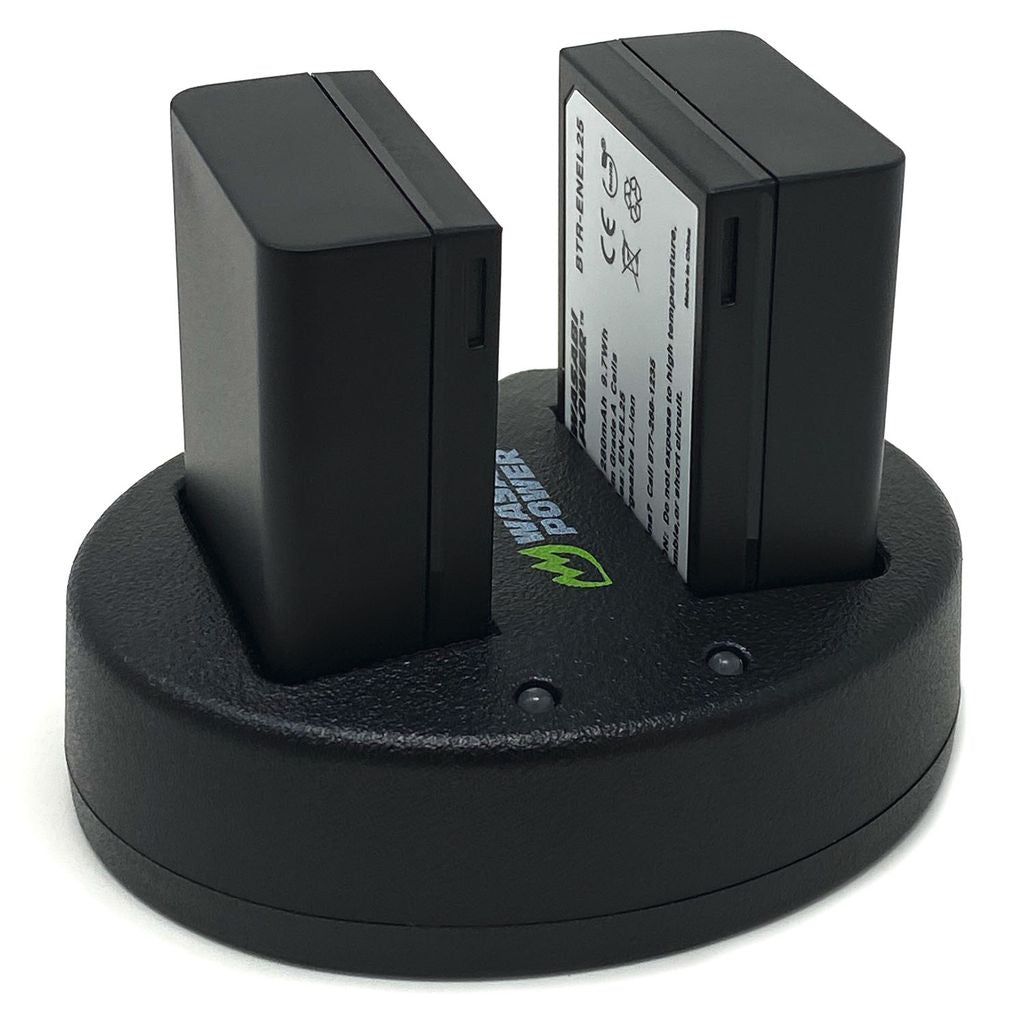 Nikon EN-EL25, EN-EL25a Dual USB Battery Charger by Wasabi Power