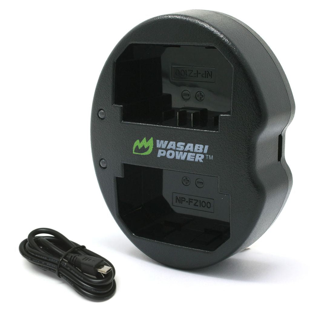 Sony NP-FZ100, BC-QZ1 Dual Charger by Wasabi Power
