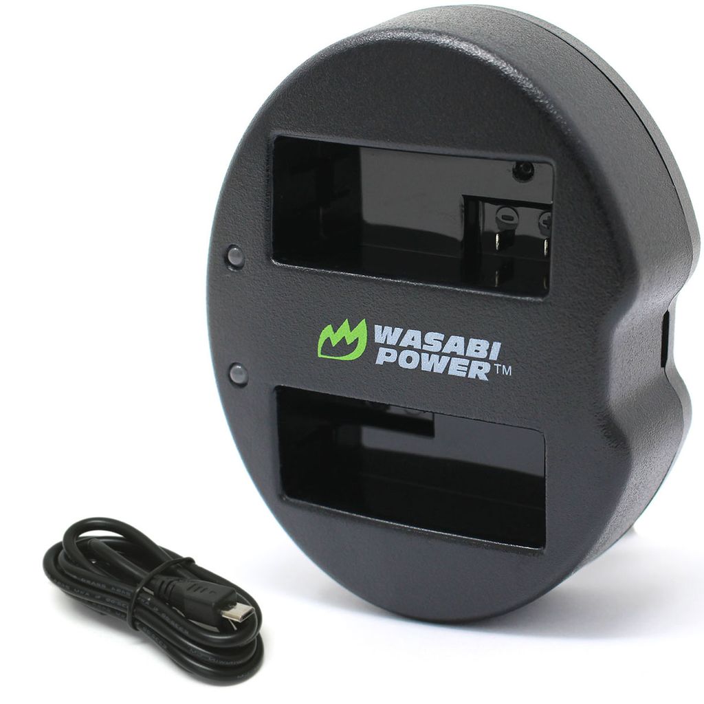Canon LP-E8, LC-E8, LC-E8E, LC-E8C Dual Charger by Wasabi Power