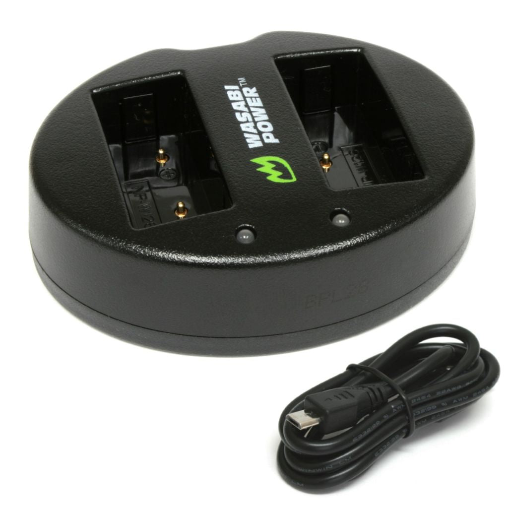 Fujifilm NP-W126, NP-W126S, BC-W126 Dual Charger by Wasabi Power