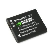 Olympus LI-90B, LI-92B Single Battery (Also compatible with Ricoh DB-110)