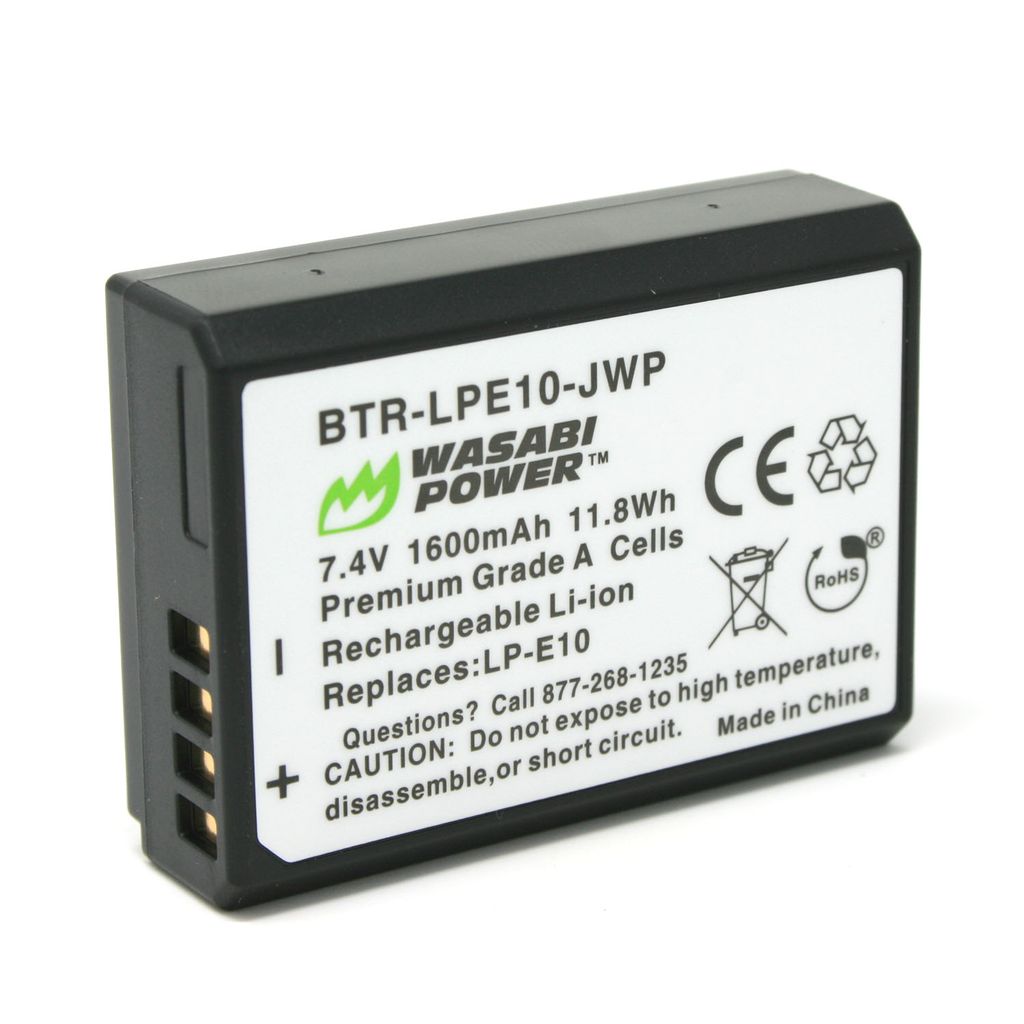 Canon LP-E10 Battery by Wasabi Power