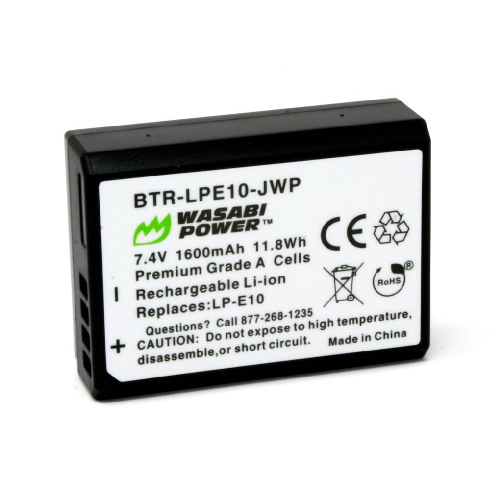 Canon LP-E10 Battery by Wasabi Power