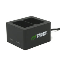 Leica BP-SCL7, 24026 Battery (2-Pack) and Dual USB Battery Charger BC-SCL7, 24027 by Wasabi Power