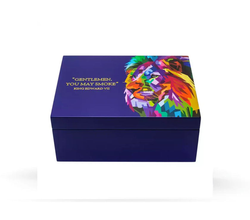 Lubinski Lionheart Cigar Box