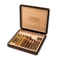 Lubinski Portable Leather Cigar Box