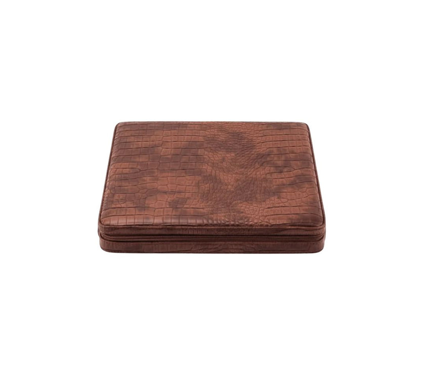 Lubinski Portable Leather Cigar Box