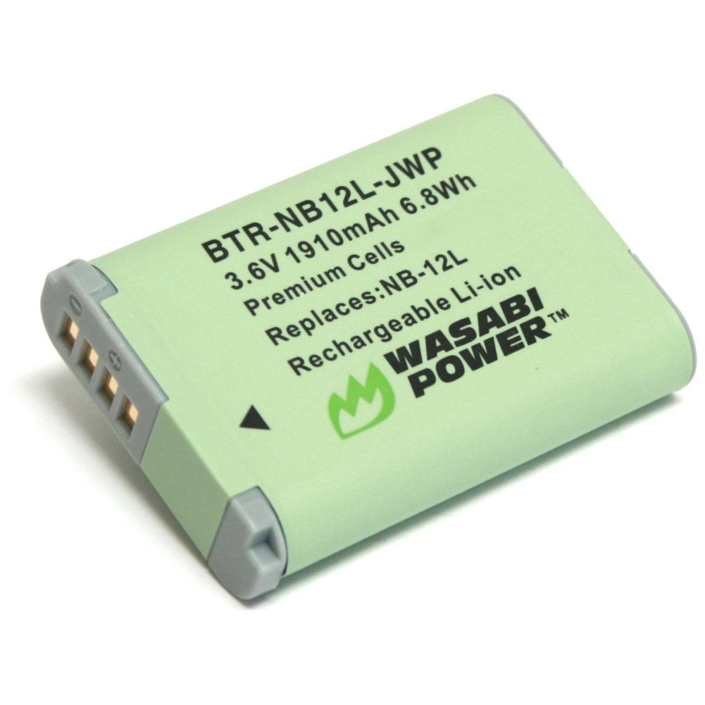 Canon NB-12L Battery by Wasabi Power
