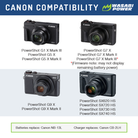 Canon NB-13L Single Battery