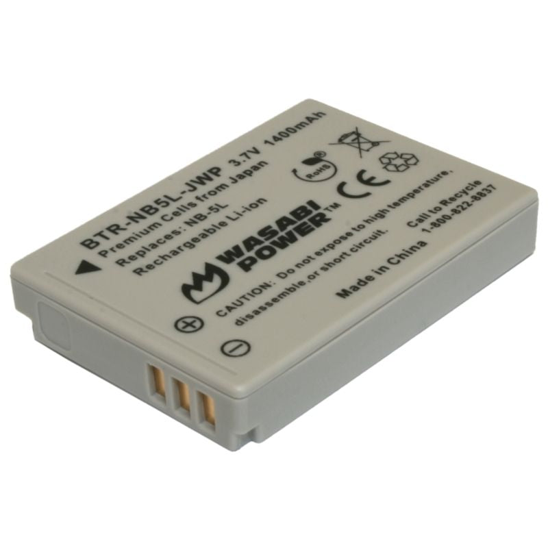 Canon NB-5L Single Battery