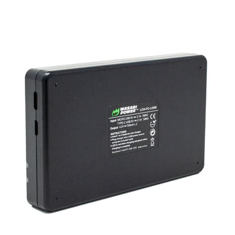 Olympus LI-90B, LI-92B Dual Charger with USB-C cable