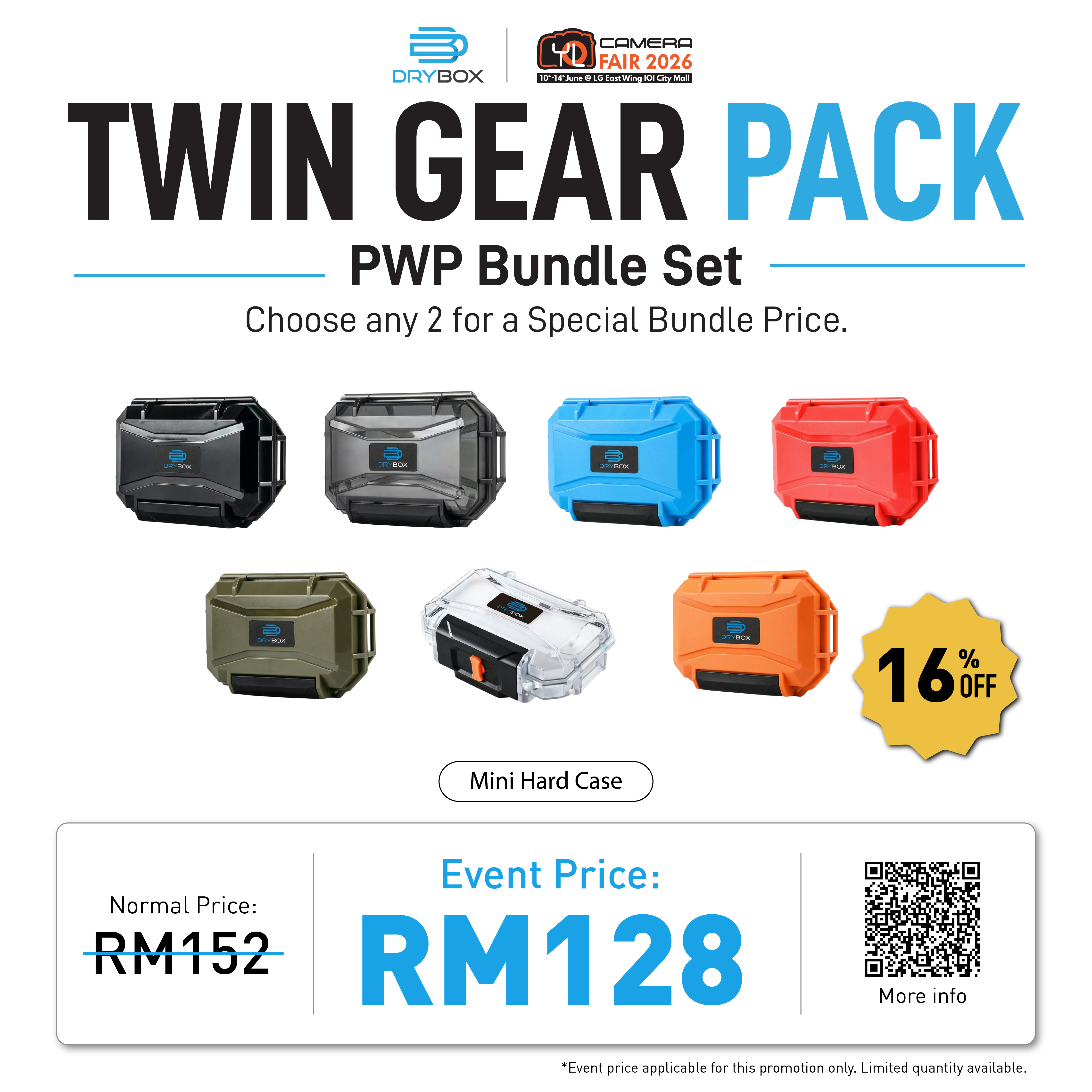 Twin Gear Pack - PWP Bundle Set (YL IOI City Mall Event)