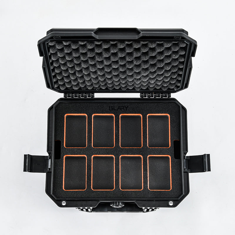 DryBox Watch Hard Case – 8 Slots | IP67 Waterproof | IK10 Impact Protection | EVA Foam Interior | 1-Year Warranty