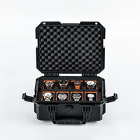 DryBox Watch Hard Case – 8 Slots | IP67 Waterproof | IK10 Impact Protection | EVA Foam Interior | 1-Year Warranty